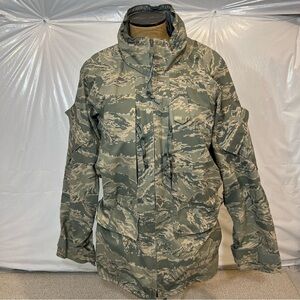 USAF Air Force Parka All Purpose Environmental Camouflage Large Regular Tennier